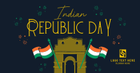 Festive Quirky Republic Day Facebook ad Image Preview