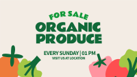Organic Vegetables Animation Design