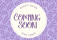 Elegant Beauty Teaser Postcard Image Preview