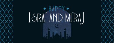 Isra' and Mi'raj Night Facebook cover Image Preview