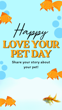 Bubbly Pet Day Instagram Story Design