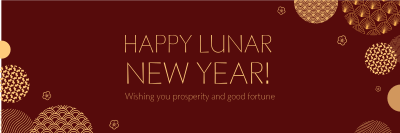 Lunar New Year Twitter header (cover) Image Preview