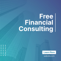 Simple Financial Consulting Instagram post Image Preview