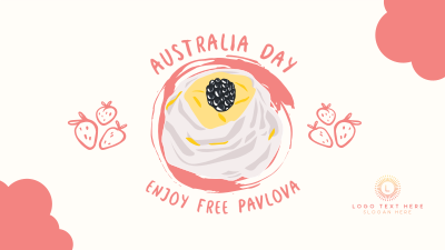 Australia Day Pavlova Facebook event cover Image Preview
