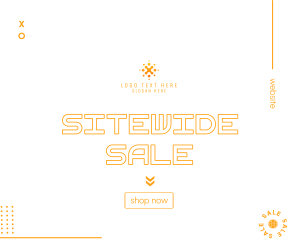 Sitewide Sale Facebook Post Design Image Preview