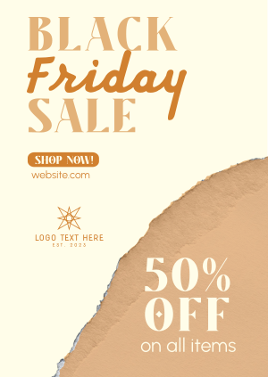 Black Friday Flash Sale Poster Image Preview