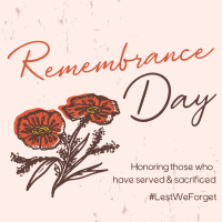 Remembrance Poppies Instagram post Image Preview