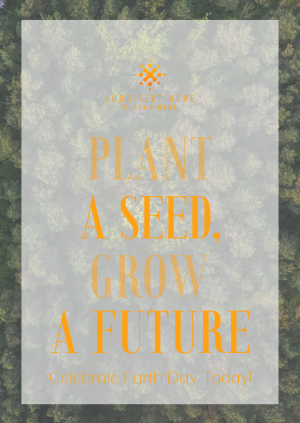 Plant Seed Grow Future Earth Poster Image Preview