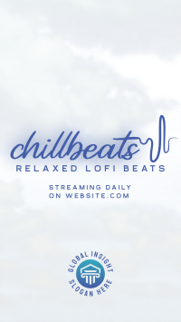 Chill Beats TikTok Video Design