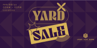 Agnostic Yard Sale Twitter Post Design