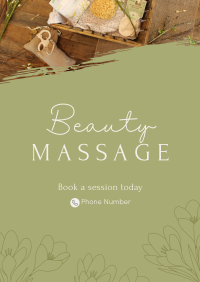 Beauty Massage Flyer Design