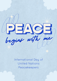 United Nations Peace Begins Poster Image Preview