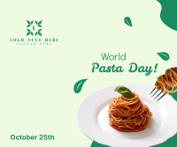 World Pasta Day Greeting Facebook post Image Preview