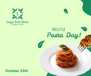 World Pasta Day Greeting Facebook post