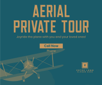 Aerial Private Tour Facebook Post Design