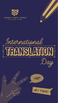 Cutesy Translation Day TikTok Video Preview