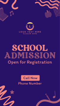 Fun Kids School Admission Instagram reel Image Preview