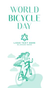 Lets Ride this World Bicycle Day Instagram Reel Preview