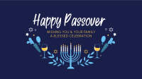 Celebrate Passover  Zoom Background Image Preview