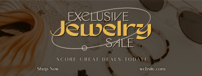 Jewelry Sale Deals Facebook cover Image Preview