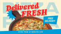 Pizza Delivery Promo Animation Preview