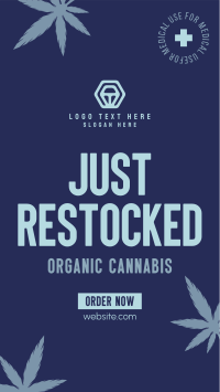 Cannabis on Stock Facebook story Image Preview