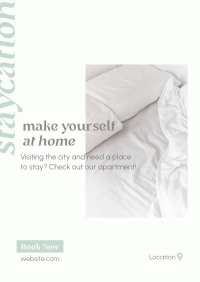 Bed and Breakfast Staycation Flyer Image Preview