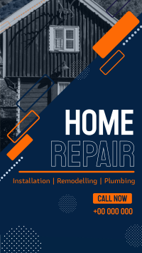 House Repair Service Offer Instagram Story Design
