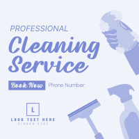 Professional Cleaner Linkedin Post Image Preview