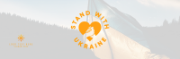 Stand with Ukraine Twitter header (cover) Image Preview