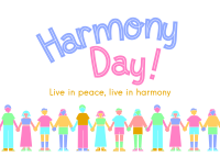 Peaceful Harmony Week Postcard Design