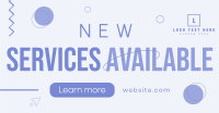 New Services Available Facebook Ad Preview