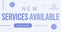New Services Available Facebook ad Image Preview