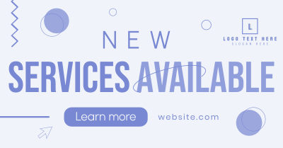 New Services Available Facebook ad Image Preview
