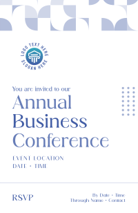 Abstract Business Meeting Invitation Invitation Preview