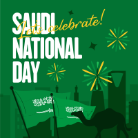 Saudi Day Celebration Linkedin Post Image Preview