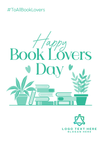 Book Lovers Celebration Poster Design