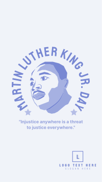 Martin Luther Day Facebook Story Design