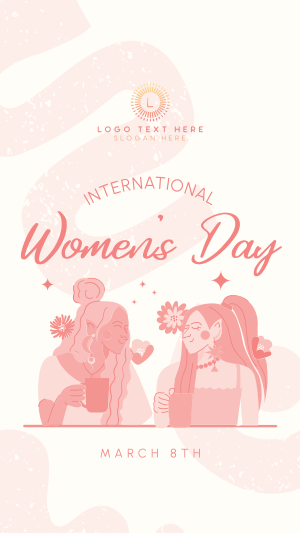 Women's Day Blossoms Instagram story Image Preview