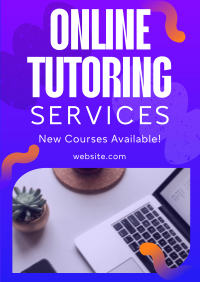 Online Tutor Services Poster Image Preview