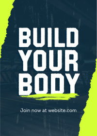 Build Your Body Flyer Image Preview