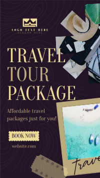 Travel Package  Facebook Story Design