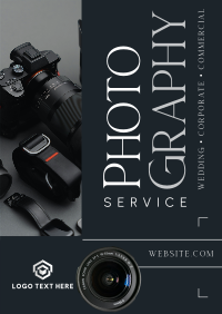 Photography Service Poster Design