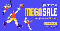 Super Sports Sale Facebook Ad Design