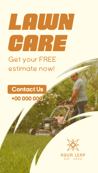 Lawn Maintenance Services TikTok Video Image Preview