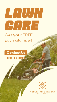 Lawn Maintenance Services TikTok Video Image Preview