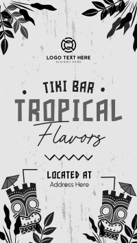 At the Tiki Bar YouTube Short Design