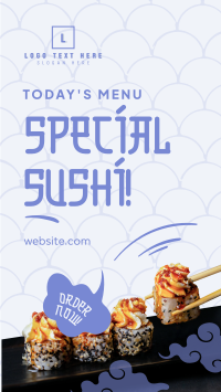 Special Sushi Instagram Story Design