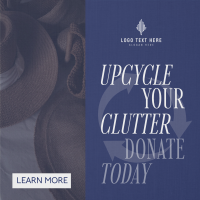 Sustainable Fashion Upcycle Campaign Instagram post Image Preview