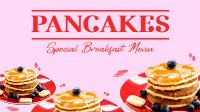 Pancakes For Breakfast Facebook Event Cover Design